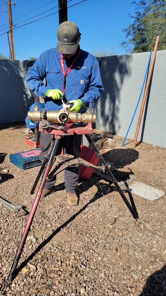 Code Blue Plumbing project